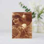 sportwennis, liefde en Romance Briefkaart (Staand voorkant)