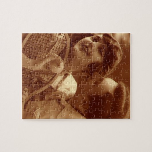  sportwennis, liefde en Romance Legpuzzel (Horizontaal)