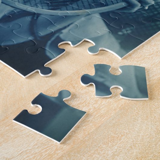  sportwennis, liefde en Romance Legpuzzel (Zijkant)