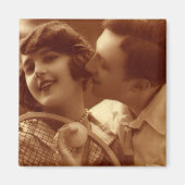  sportwennis, liefde en Romance Magneet (Voorkant)