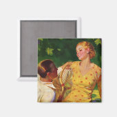  sportwennis, liefde en Romance Magneet (Voorkant / Achterkant)