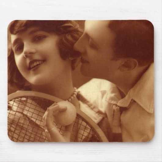  sportwennis, liefde en Romance Muismat (Voorkant)