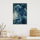  sportwennis, liefde en Romance Poster (Keuken)