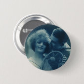  sportwennis, liefde en Romance Ronde Button 5,7 Cm (Voorkant /achterkant)