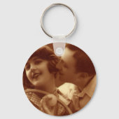  sportwennis, liefde en Romance Sleutelhanger (Voorkant)