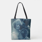  sportwennis, liefde en Romance Tote Bag (Achterkant)