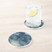 sportwennis, liefde en Romance Zandsteen Onderzetter (Zijkant)