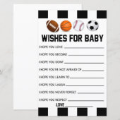Sportwensen voor Baby Baby shower (Voorkant / Achterkant)