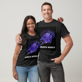Sportwereld voor mannen t-shirt (Unisex)