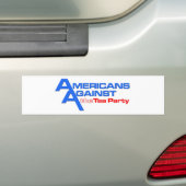 Sporty AATTP logo op Wit Bumpersticker (Op auto)