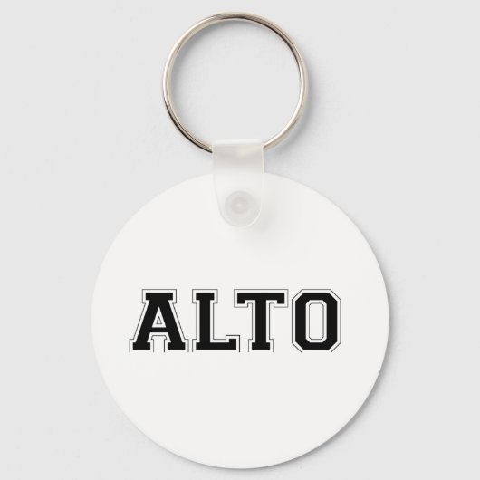 Sporty Alto Sleutelhanger (Voorkant)