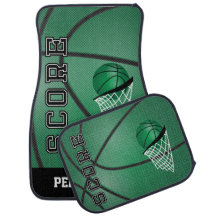 Sporty Basketball in Green | Personaliseren