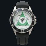 Sporty Business Logo Statement Horloge<br><div class="desc">Dit aanpasbare, sportieve, kleine bedrijfs logo horloge is de perfecte accessoire voor om het even welke bedrijfseigenaars die een verklaring willen maken. Deze slanke en stijlvolle tijdslaag is voorzien van een vettig gezicht dat kan worden aangepast met uw eigen zakelijke logo. Dit horloge is niet alleen een functioneel tijdstuk, het...</div>