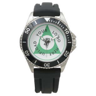 Sporty Business Logo Statement Horloge