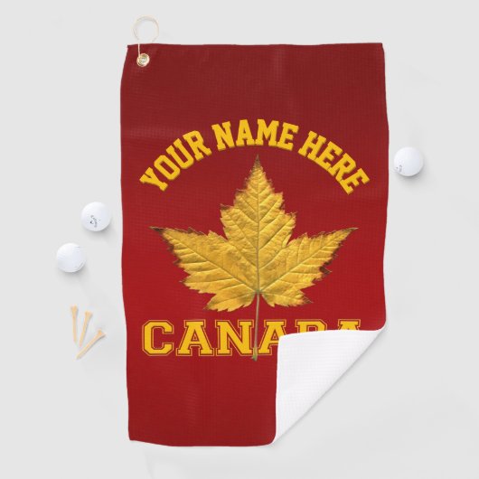 Sporty Canada Golf Towel Canada Golf Towels Golfhanddoek (Insitu)