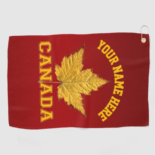 Sporty Canada Golf Towel Canada Golf Towels Golfhanddoek (Horizontaal)