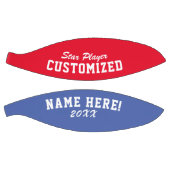 Sporty Custom Name Basketball Basketbal (Panelen)