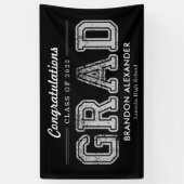  Sporty EDITABLE KLOR Afstuderen Banner (Verticaal)