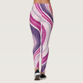 Sporty Feminine Seamless Pattern for Leggings and  (Achterkant)