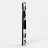 Sporty iPhone draagtas met tennisracketpatroon Case-Mate iPhone Case (Achterkant/rechts)