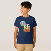 Sporty Kids Fun Playtime Design  T-shirt (Voorkant volledig)