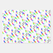 Sporty mama Happy Moederdag Inpakpapier Vel (Voorkant 3)