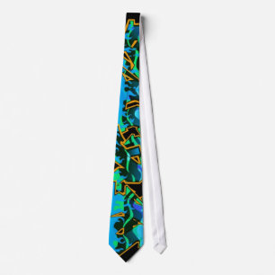 SPORTY MANNEN MODE NECKTIE STANDARD - GIFT STROPDAS