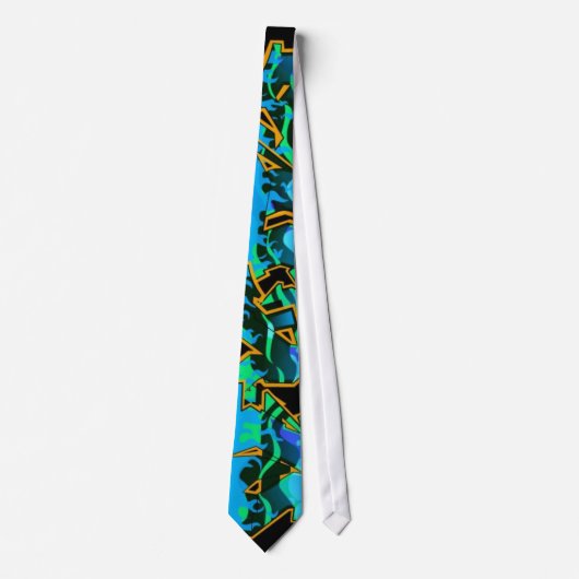 SPORTY MANNEN MODE NECKTIE STANDARD - GIFT STROPDAS (Voorkant)