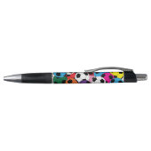 Sporty Multicolor Voetballen | Personaliseren Pen (Bovenkant)