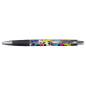 Sporty Multicolor Voetballen | Personaliseren Pen (Achterkant)