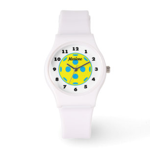 Sporty pickleball minnaar-cadeau voor vrouwen horloge