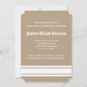 Sporty Prep Afstuderen Foto Klasse 2016 Kaart (Achterkant)