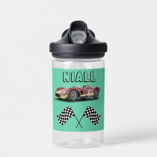 Sporty Race Car Waterfles