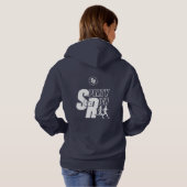 Sporty & Rich | Vrouwen Hoodie (Achterkant volledig)