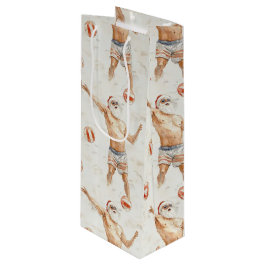 Sporty Santa - volleyball Wijn Cadeautas