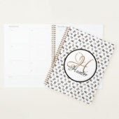 Sporty Soccer Puppies Monogramed Planner (Display)