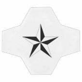 Sporty Star Mark Soccer Ball with Unique Look Voetbal (Enkel)