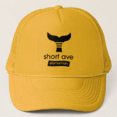 Sporty Trucker Hat Yellow Pet (Voorkant)
