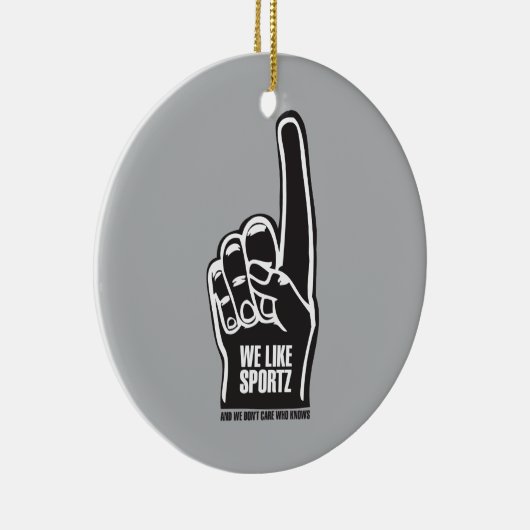 Sportz 2 keramisch ornament (Rechts)