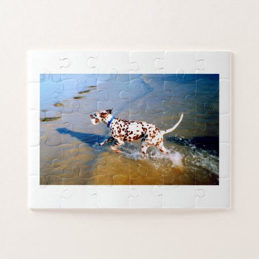 Spot de dalmatische hond legpuzzel (Horizontaal)