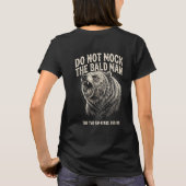 Spot de Kale Man niet T-shirt (Achterkant)