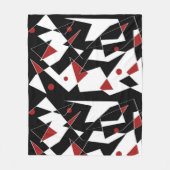 Spot de Rode Ballen Fleece Deken (Voorkant)