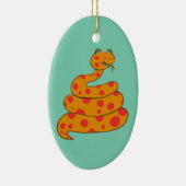 Spot de Snake Keramisch Ornament (Rechts)