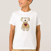 Spot Dog met hart T-shirt (Voorkant)
