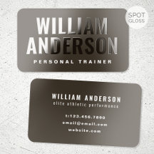 Spot Gloss Persoonlijke Trainer Minimalistische Di