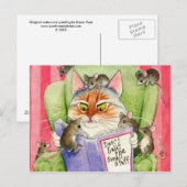 Spot het briefkaart van kleine dingen niet op (Voorkant / Achterkant)