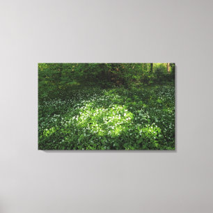 Spot knoflook canvas afdruk