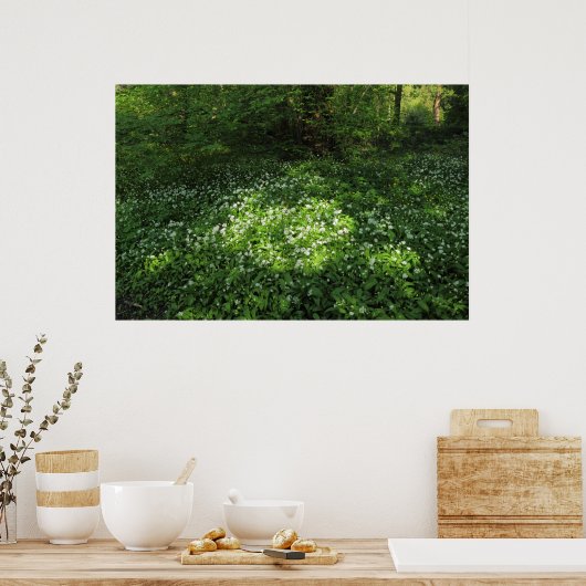 Spot knoflook poster (Keuken)