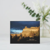 Spot Light op Ship Rock Briefkaart (Staand voorkant)