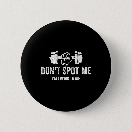 Spot me niet4 ronde button 5,7 cm (Voorkant)